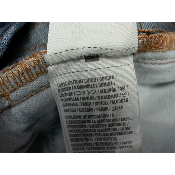 Abercrombie & Fitch Jeans Mens 34x34 Blue The A&F Skinny 100% Cotton Preppy - Picture 4 of 13